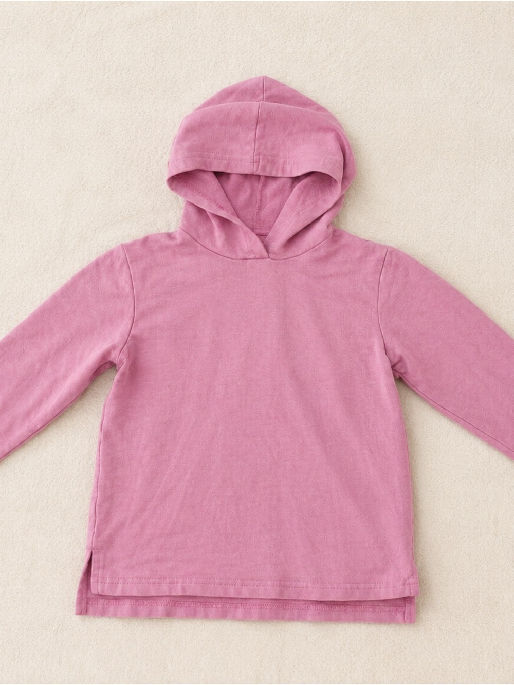 Tiny Button Apparel TBA Dusty Pink Lightweight Hoodie / Bamboo Cotton Blend
